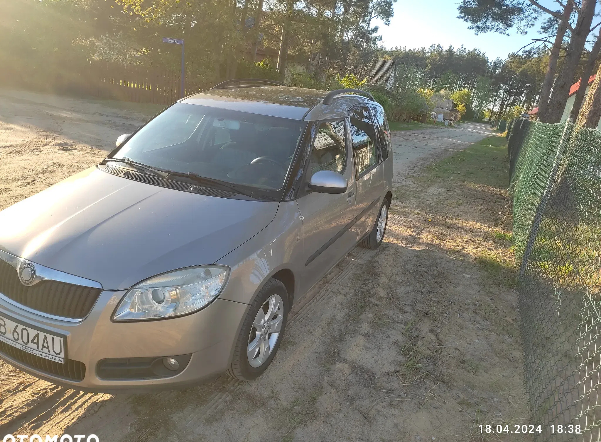 samochody osobowe Skoda Roomster cena 12000 przebieg: 169547, rok produkcji 2007 z Kalety